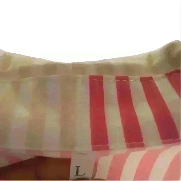 New Striped button down ladies Size large maxi curved hem dress - Picture 6 of 7